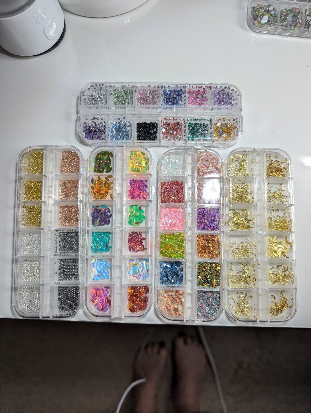 Nail Charms For Nail Art, 11 Boxes - Picture 4 of 4
